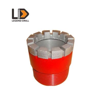 China Low Bit Breakage Rate Diamond Core Drill Bit For Soft To Medium Hard Rocks Coring for sale