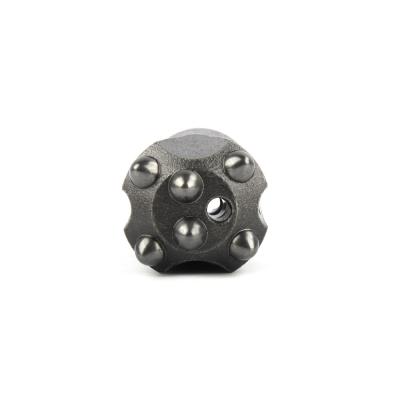 China Tapered bits 7° H22  Button bit, long skirt  diameter 32mm 7 pieces Ballistic buttons for sale