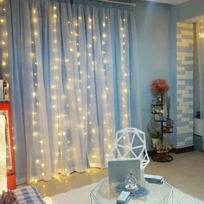 China Window Curtain Led String Light Bolylight Hot Sale 2m*2m Led String Window Curtain Light Led String Lights For Christmas/Bedroom/Party for sale