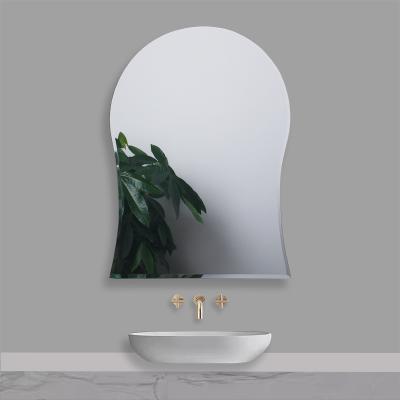 China Wholesale Customized Modern Factory Wall Mounted Makeup Vanity Bathroom Mirror Bath Small Mirrors Easy Install For Hotel for sale