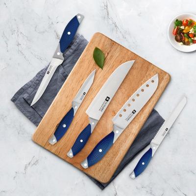 China Wholesale Viable Factory Kitchen Knife Seven Sets Gift Sets Stainless Steel Bone Cutting Chef Knife Chef Knife for sale