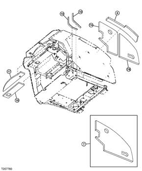 China 4655415 Isolator Deere parts 50D for sale