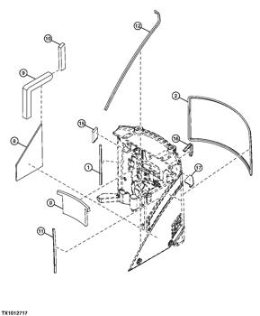 China 4658063 Isolator Deere parts 17D for sale