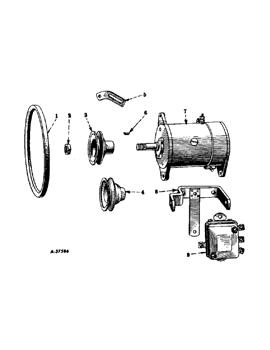 China 103820A1R REMAN-GENERATOR Case parts 230, FARMALL CUB, 240, INTERNATIONAL, 300, 450-SERIES, 130, 350, 100, 50, 200, 400-SERIES for sale