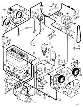 China 104022A1R REMAN-ALTERNATOR Case parts W8C, 680CK, W8E, W10E, W10C, W10B, W7, W9B, W7E, 475, W9C, W8B, W9E for sale