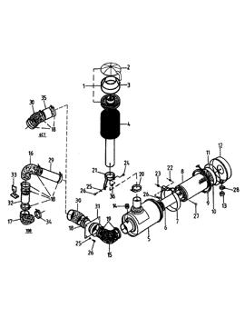 China 00133299 AIR PRE-CLEANER ASSY Case parts 7000, AUSTOFT, 7700, A7000, A7700 for sale