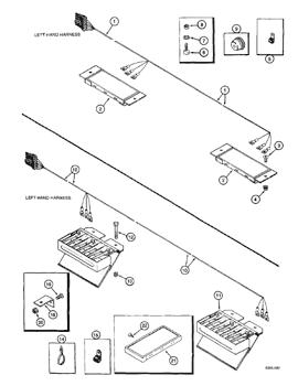 China 127831A2 WIRE HARNESS Case parts 2388, 2144, 2166, 2188, 2577, 2344, 2588, 2366, 2377 for sale