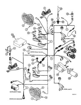 China 143062A1 WIRE HARNESS Case parts 2555, 2388, 2144, 2166, 2188, 2577, 2344, 2155, 2588, 2366 for sale