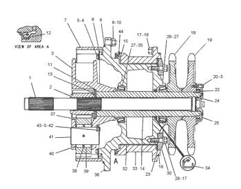 China 2192439 RETAINER Caterpillar parts 16G, 16H, 16H NA for sale