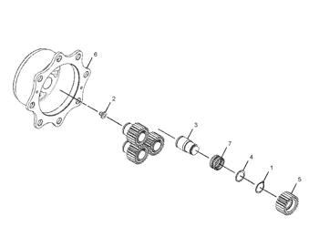 China 2105931 RETAINER Caterpillar parts 414E, 416D, 416E, 416F, 420D, 420E, 420F, 422E, 422F, 424D, 428D, 428E, 428F, 430D, 430E, 430F, 432D, 432E, 432F, 442D, 442E, 450E, 450F, 902, 906, 906H, 906H2, 907H, 907H2, 908H, 908H2, TH220B, TH330... for sale