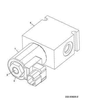 China 333/L7765 Coil 12 VDC JCB parts for sale