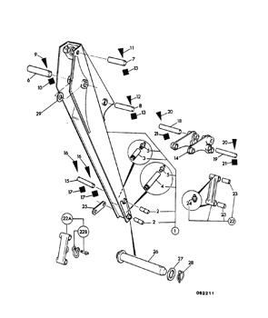 China 1208/0031 Bush JCB parts for sale