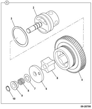 China 02/630221 Circlip JCB parts for sale