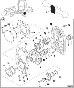 China 10/301350 Circlip JCB parts for sale