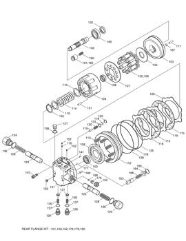 China 2401-9232 TRAVEL DEVICE Doosan parts for sale