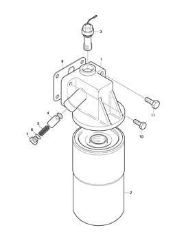 China 65.05510-5022 CARTRIDGE;OIL FILTER Doosan parts for sale