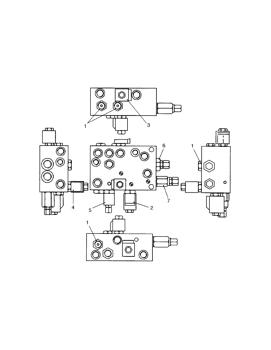 China 1PD20-P-6S-EK CARTRIDGE;REDUCING Doosan parts for sale