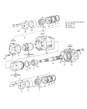 China 420-00120 CARTRIDGE KIT(P1) Doosan parts for sale