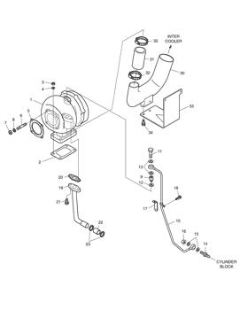 China 65.09100-7093 TURBO CHARGER ASS'Y Doosan parts for sale