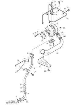 China 65.09100-7065 TURBO CHARGER ASS'Y Doosan parts for sale