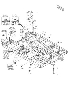 China 160620-00069 MAIN FRAME Doosan parts for sale