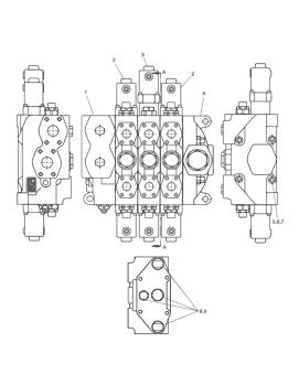 China 10911003 STUD(3-SPOOL) Doosan parts for sale