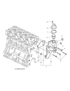 China K1019181 THERMOSTAT Doosan parts for sale