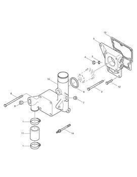 China 3406883 THERMOSTAT HOUSING ASS'Y Doosan parts for sale