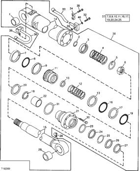 China 0207820 Snap Ring Deere parts 490 for sale