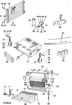 China 0228201 Housing Deere parts 595D, 892DLC, 790, 790D, 595 for sale