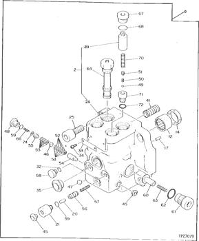 China 0311332 Housing Deere parts 595D, 495D, 490, 70D for sale