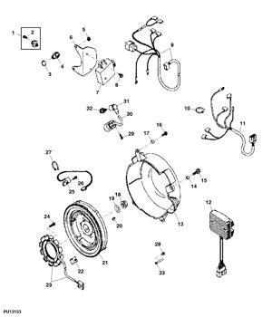 China M150470 Electrical Coil Deere parts 4X2 for sale