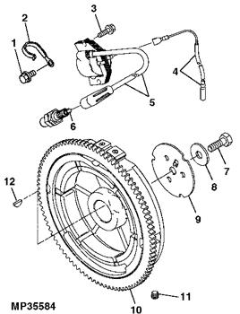 China MIA11064 Electrical Coil Deere parts 6X4, 4X2 for sale