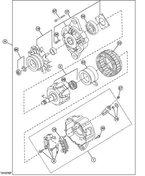 China 1812297710 Electrical Connector Assy Deere parts 180, 210, 600C, 800C, 650DLC for sale