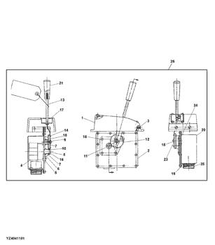 China 4041269 Electrical Connector Assy Deere parts 2000 for sale