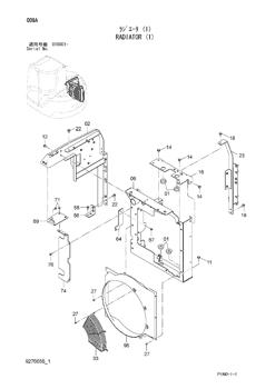 China 7053327 BRACKET Hitachi parts ZX60USB-3, ZX60USB-3F, ZX60USBNA-3, ZX65USB-3F for sale