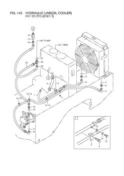 China 26197-92021 TEE Hitachi parts LX70-7, LX80-7 for sale