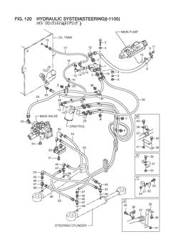 China 26805-42671 TEE Hitachi parts LX130-7, LX160-7 for sale