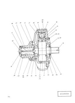 China 0116015 ROD ORIFICE Hitachi parts KH100, KH1000, KH125, KH150, KH180, KH75 for sale