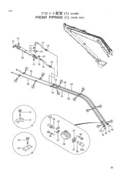 China 9147233 CYL. ;ARM Hitachi parts EX210H-5 JPN, EX210LC-5HHE, EX220-5, EX220-5 JPN, EX230-5, EX230H-5 JPN, EX230K-5 for sale