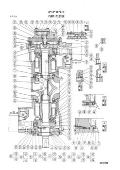 China 0175210 CYL.. Hitachi parts UH071 for sale