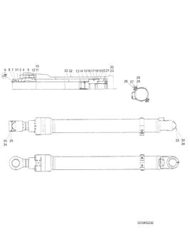 China YM01V00009R300 REPAIR KIT Kobelco parts SK295-9, ED190LC, SK160LC, ED190LC-6E, SK160LC-6E, SK290LC, SK350-8, SK290LC-6E, SK295-8 for sale