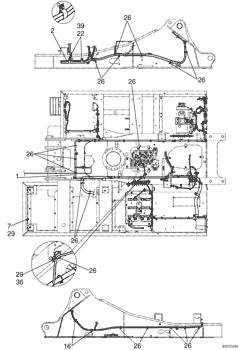 China YN13E01518P1 HARNESS Kobelco parts SK210LC-8, SK170-8, ED195-8 for sale