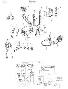 China 24100U349S4 HARNESS ASSY Kobelco parts K903 for sale