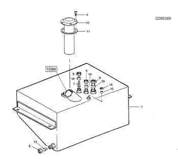 China 0053962 CYLINDER HEAD SCR Kobelco parts WLK25, WLK15 for sale