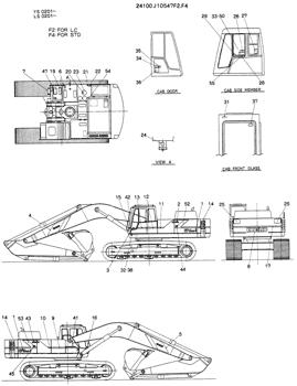 China 24100J10547F4 LABEL,NAME-PLATE (STD) (FOR EUROPE) Kobelco parts SK400, K916, SK400LC, K916LC, SK16-N2, SK16LC-N2 for sale