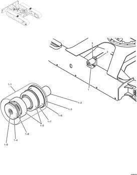 China PW64D01018P1 ROLLER Kobelco parts 35SR-5 PX15-20658, 27SR, 30SR-2, 27SR BTW, 30SR ACERA, 35SR-2, 35SR, 27SR-3, 27SR-3 PV11, 30SR-3, SK27SR-3, SK27SR-3 PV10, 35SR-3 PV11, SK30SR-3, 35SR-3 PX12, SK35SR-3, 35SR-3 PX13, 35SR-3 PX14, 27SR-... for sale