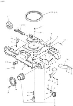 China 24100N211F1 ROLLER ASSY(P.05-005) Kobelco parts K907CLC, K907C for sale