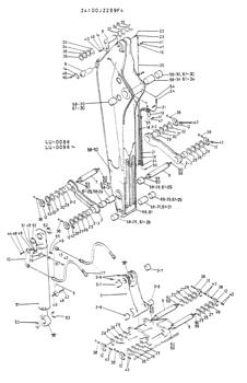 China 2406J129F1 LINK, BUCKET for sale