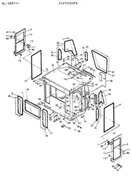 China 2427N1378 GLASS Kobelco parts LK300A for sale